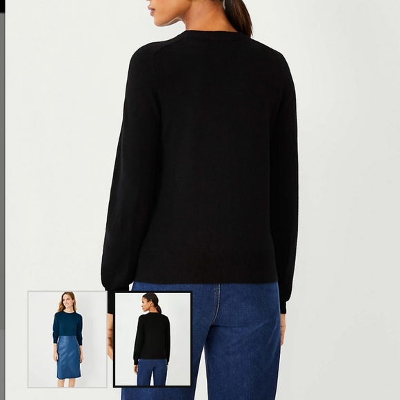 Ann Taylor Cashmere Sweater - Picture 2 of 4